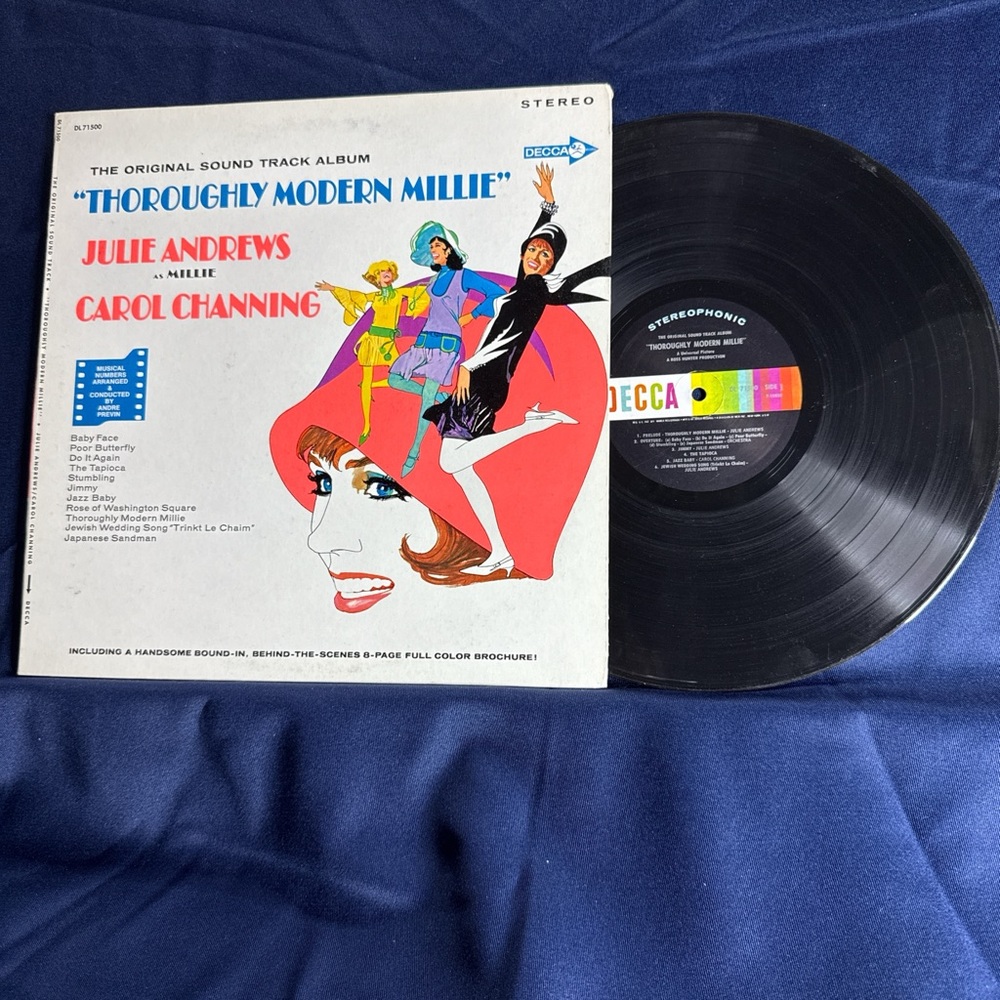 Thoroughly Modern Millie Vinyl Record - Black